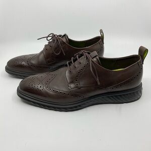 ECCO ST.1 Hybrid Lite | Leather Brogue Oxford Dress Sneaker | EU 43 / US 10